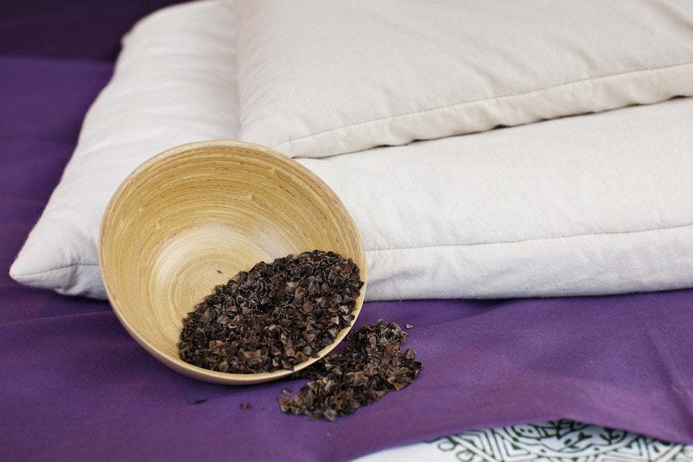 Buckwheat Hull Pillow Organic Pillows