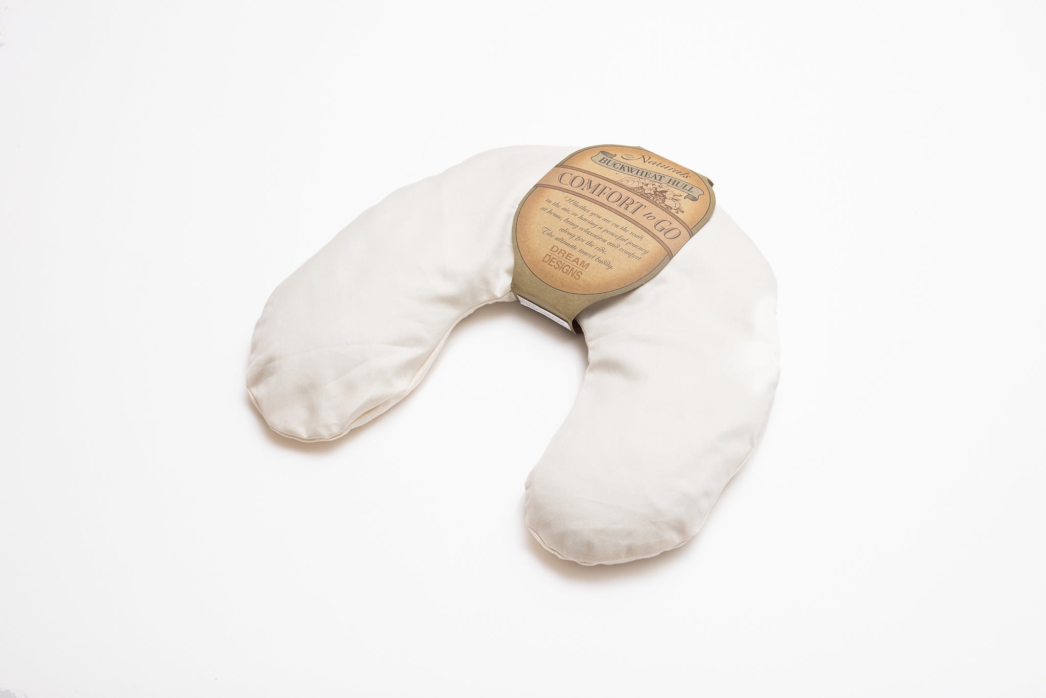 Organic Buckwheat Neck Pillow Comfort to Go